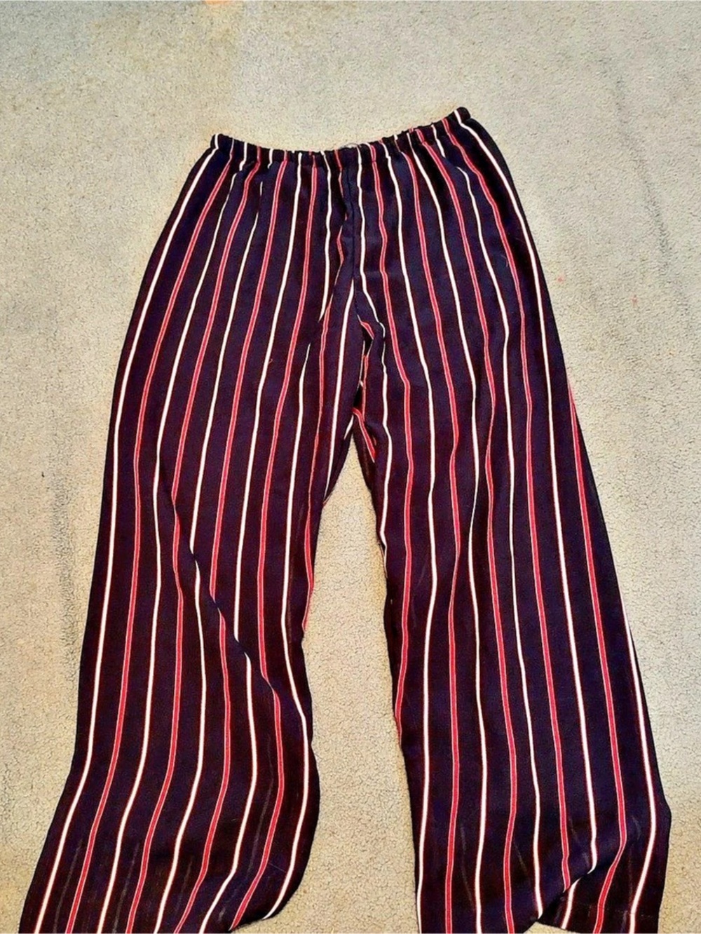 Brandy Melville Striped Wide-Leg Pant